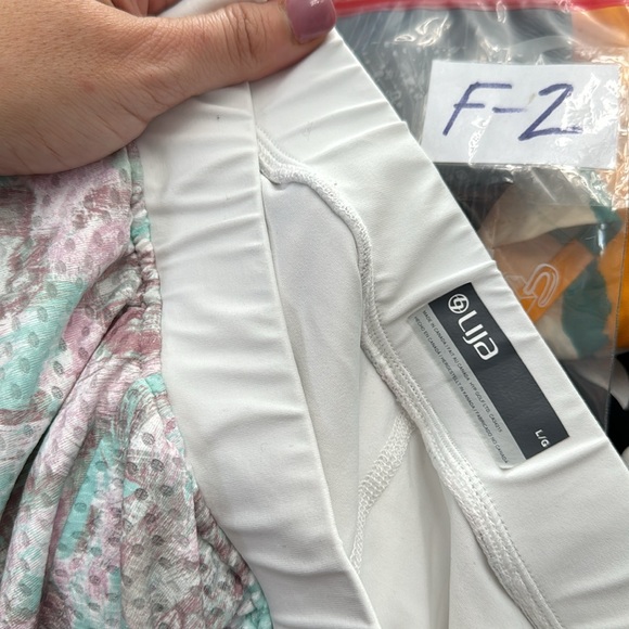 Lija Layer White/Multi Golf Skort - Picture 15 of 15